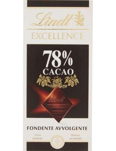 LINDT EXCELLENCE 78% TAVOLETTA GR 100