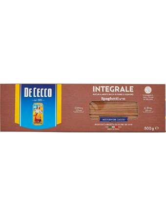 DE CECCO INTEGRALE N 12 SPAGHETTI GR 500