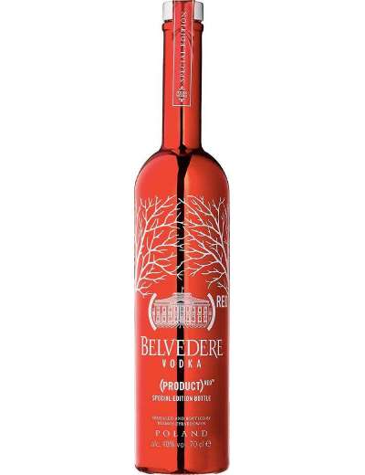 BELVEDERE VODKA RED CL 75