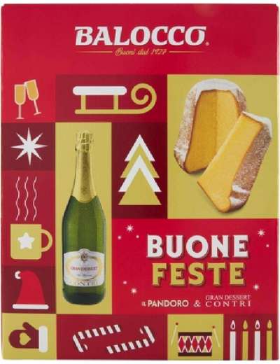 BALOCCO BUONE FESTE PANDORO GR 750