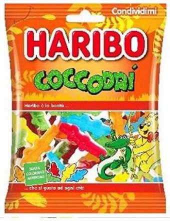 HARIBO COCCODRILLI CARAMELLE GR 175
