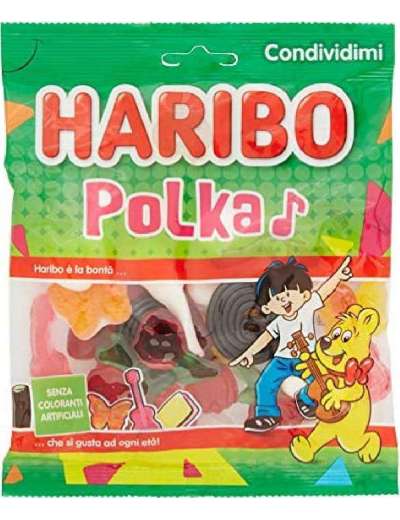 HARIBO POLKA CARAMELLE GR 175