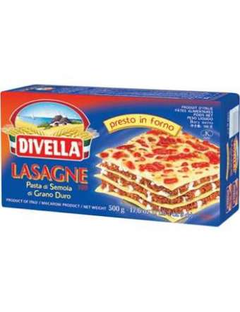 DIVELLA 109 LASAGNE DI SEMOLA GR 500
