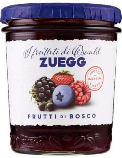 ZUEGG.MIRTILLI CONFETTURA CF GR 320