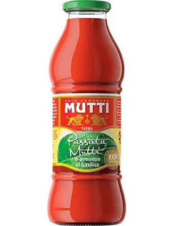 MUTTI PASSATA C/BASILICO DI POMODORO PZ GR 700