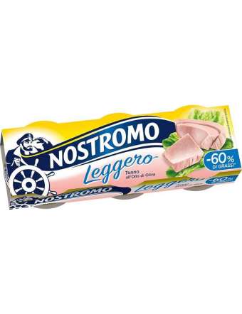 NOSTROMO TONNO LEGGERO3X60G CF GR 180