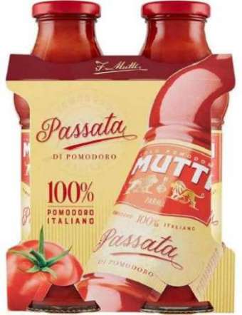 MUTTI PASSATA CLASSICA 2X400 GR