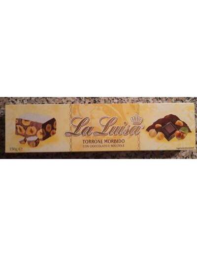 LA LUISA TORRONE CIOCCOLATO NOCCIOLE GR 150