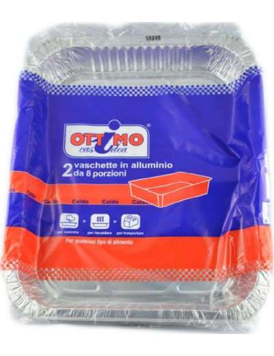 CADIS VASCHETTA 8 PORZIONI SENZA COPERCHIO PZ 2