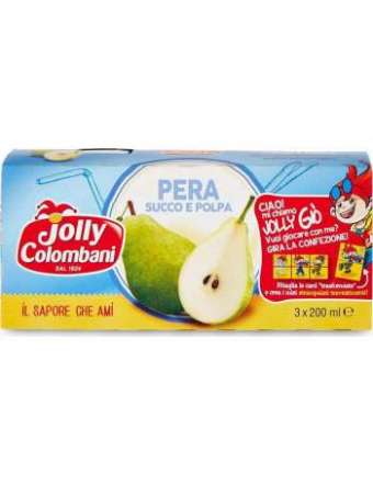 JOLLY COLOMBANI 3X200 SUCCO PERA BR ML 600