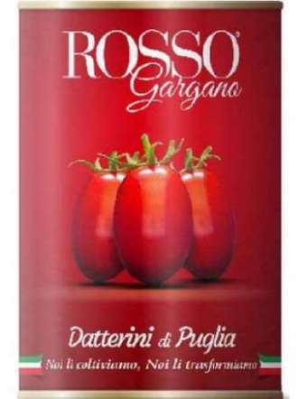 ROSSO GARGANO POMODORI DATTERINO GR 500