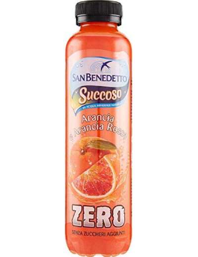 SAN BENEDETTO SUCCOSO ARANCIA ROSSA ZERO BT ML 400