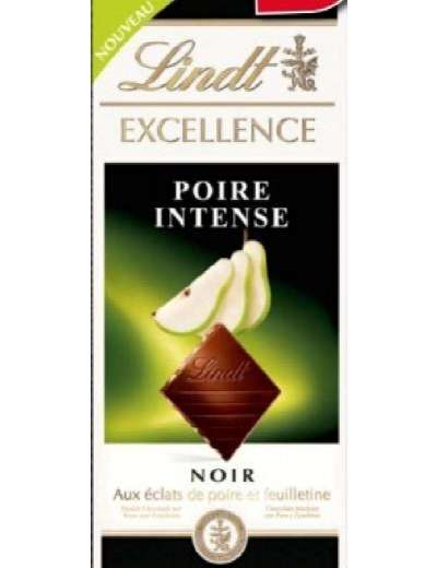 LINDT EXCELLENCE PERA TAVOLETTA GR 100