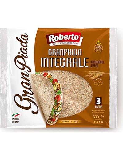 ROBERTO 3 PIADINE INTEGRALI GR 330