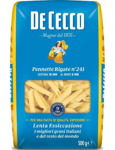 DE CECCO 241 PENNETTE RIGATE GR 500