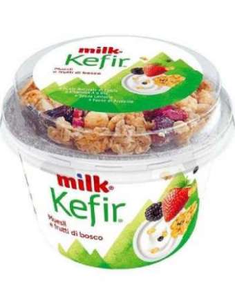 MILK YOGURT KEFIR MIX MUESLI E FRUTTI DI BOSCO 160 GR