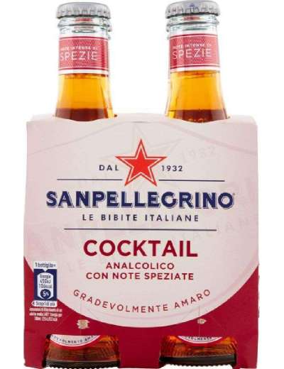 SANPELLEGRINO COCKTAIL 4X20 CL