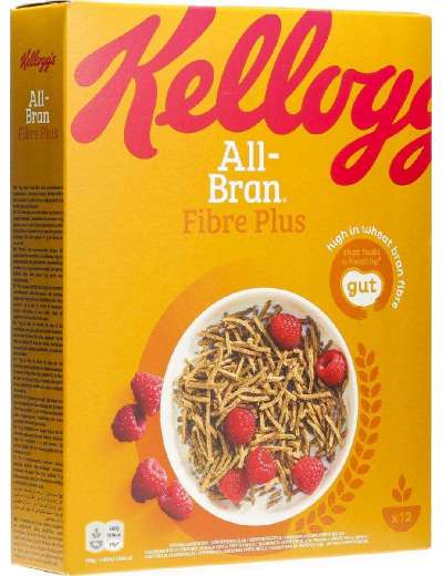 KELLOGG ALL BRAN FIBRE PLUS GR 500