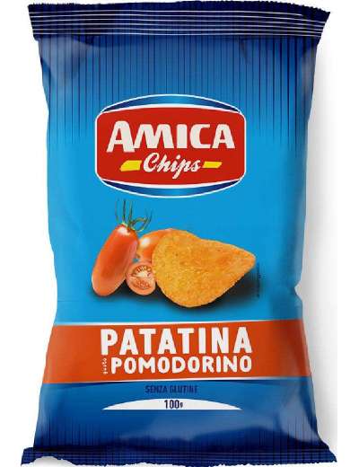 AMICA CHIPS PATATINE POMODORO CF GR 100