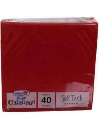 DOPLA TOVAGLIOLI ROSSI 2 VELI SOFT TOUCH PZ 40