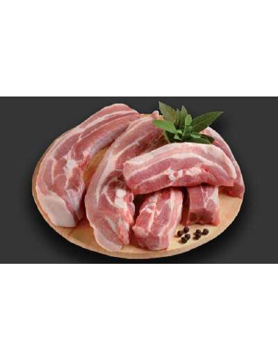 PANCETTA DI SUINO A PEZZI GR 600