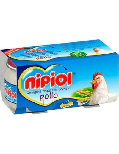 NIPIOL OMOGENEIZZATO POLLO 2X80 GR