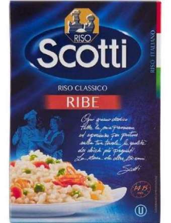 SCOTTI RISO RIBE ASTUCCIATO GR 500