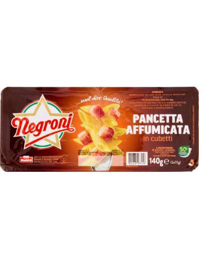 NEGRONI DADINI PANC.A FFUMICATA 2X70G GR 140