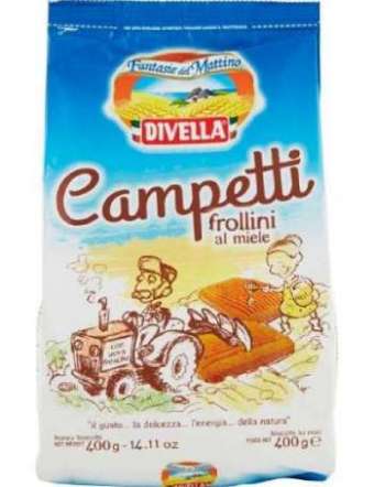 DIVELLA CAMPETTI MIELE BISCOTTI GR 400
