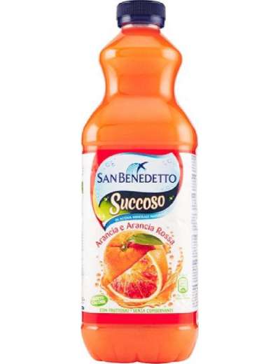 SAN BENEDETTO SUCCOSO ARANCIA ROSSA PET LT 1