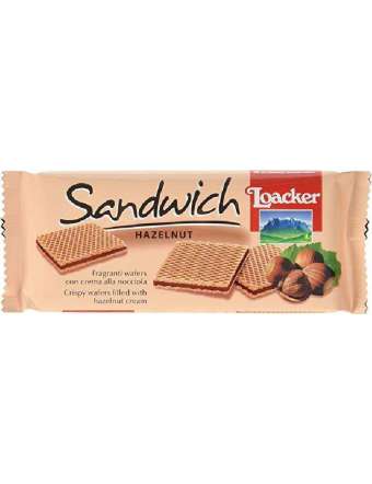 LOACKER WAFER HAZELNUT GR 75