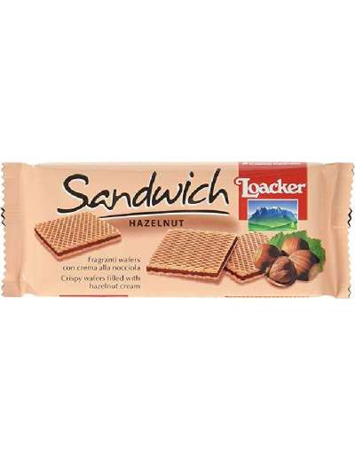 LOACKER WAFER HAZELNUT GR 75