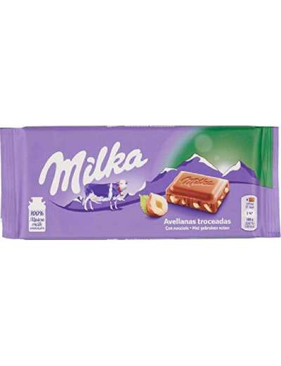 MILKA CIOCCOLATO NOCCIOLA TAVOLETTA GR 100