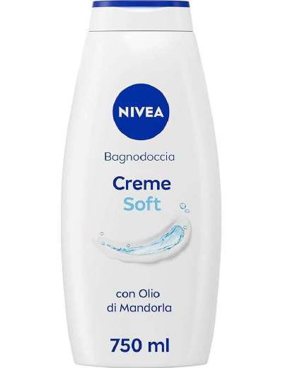 NIVEA BAGNOSCHIUMA CREMA CREME SOFT 750 ML