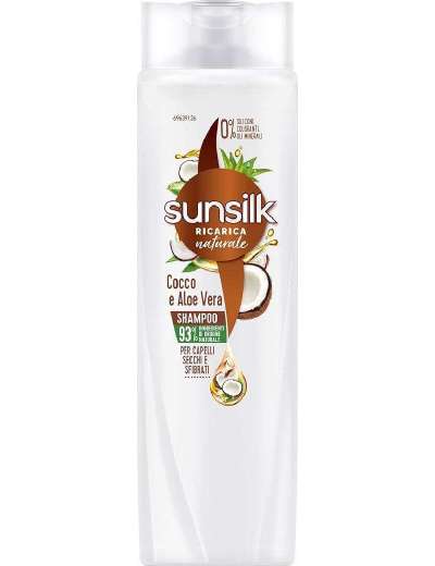 SUNSILK SHAMPOO COCCO E ALOE VERA 250 ML