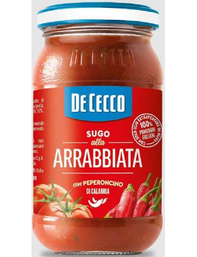 DE CECCO SUGO ARRABBIATA VT GR 200