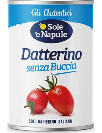 O' SOLE 'E NAPULE POMODORINI DATTERINI SENZA BUCCIA GR 400