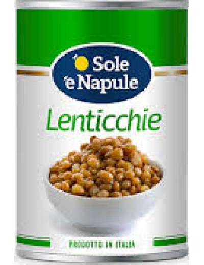 'O SOLE 'E NAPULE LENTICCHIE LESSATE GR 400
