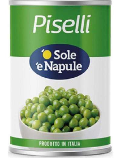 'O SOLE 'E NAPULE PISELLI LATTINA GR 500