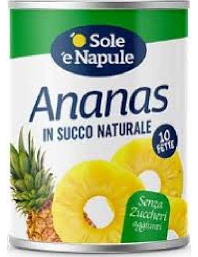 'O SOLE 'E NAPULE ANANAS SENZA ZUCCHERI GR 565