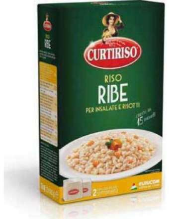 CURTIRISO RIBE RISO FINE ASTUCCIATO GR 500