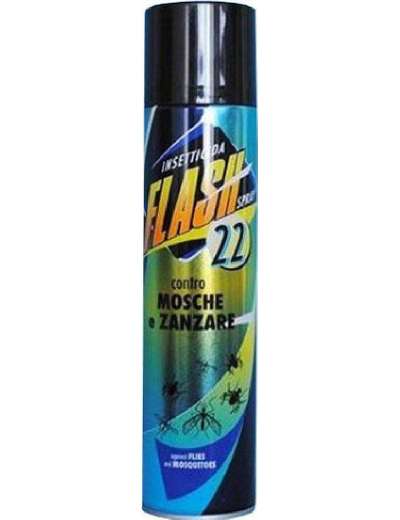 FLASH 22 INSETTICIDA SPRAY MOSCHE E ZANZARE 300 ML