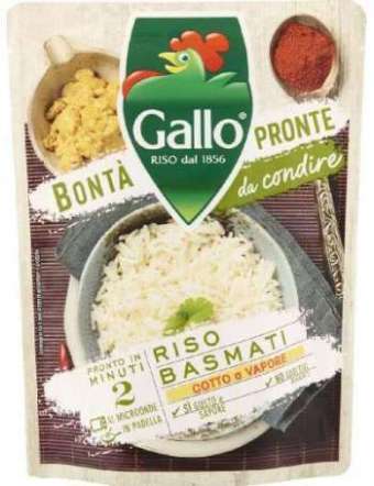 GALLO BONTA PRONTE BASMATI GR 250