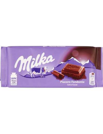 MILKA CIOCCOLATO EXTRA CACAO TAVOLETTA GR 100