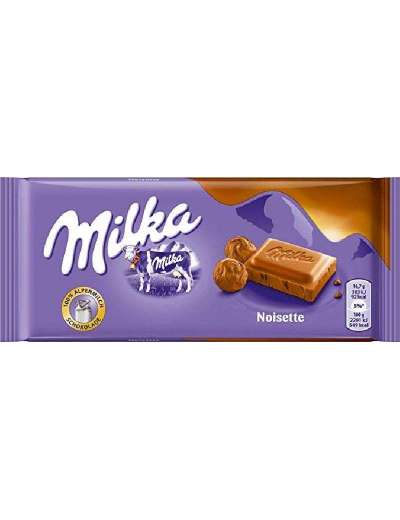 MILKA CIOCCOLATO NOISETTE GR 100
