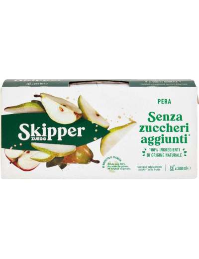 SKIPPER 3X200 PERA SENZA ZUCCHERI ML 600