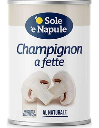 O SOLE E NAPULE FUNGHI CHAMPIGNON GR 400
