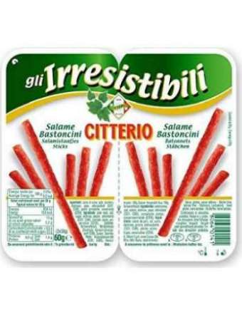 CITTERIO GLI IRRESISTIBILI BASTONCINI DI SALAME GR 60
