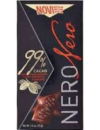 NOVI NERO 99% TAVOLETTA GR 75