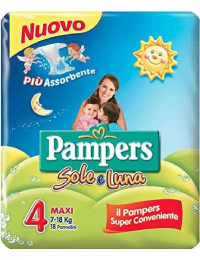 PAMPERS SOLE & LUNA MAXI X 17